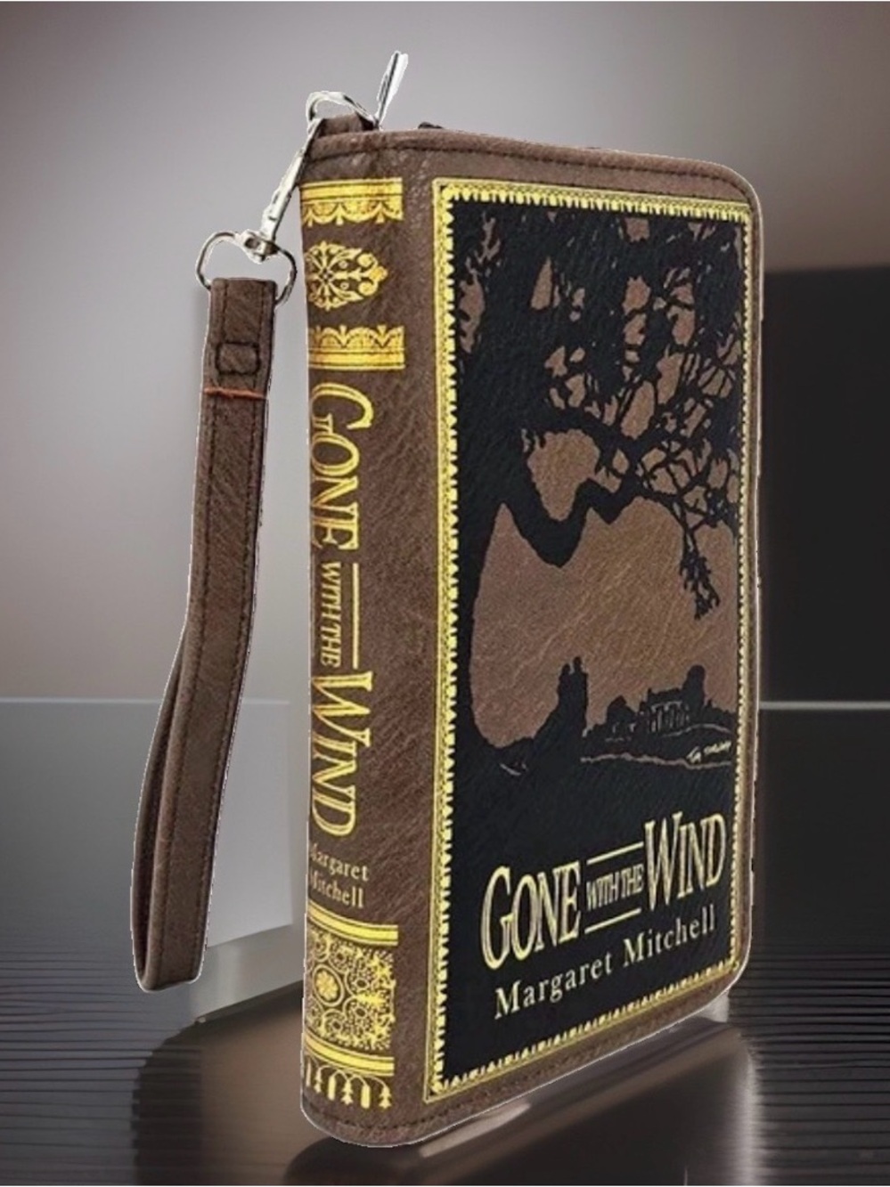 NEW w Tag GONE WITH THE WIND Classic Book Wallet Wristlet Clutch Scarlett O’Hara - Picture 4 of 5